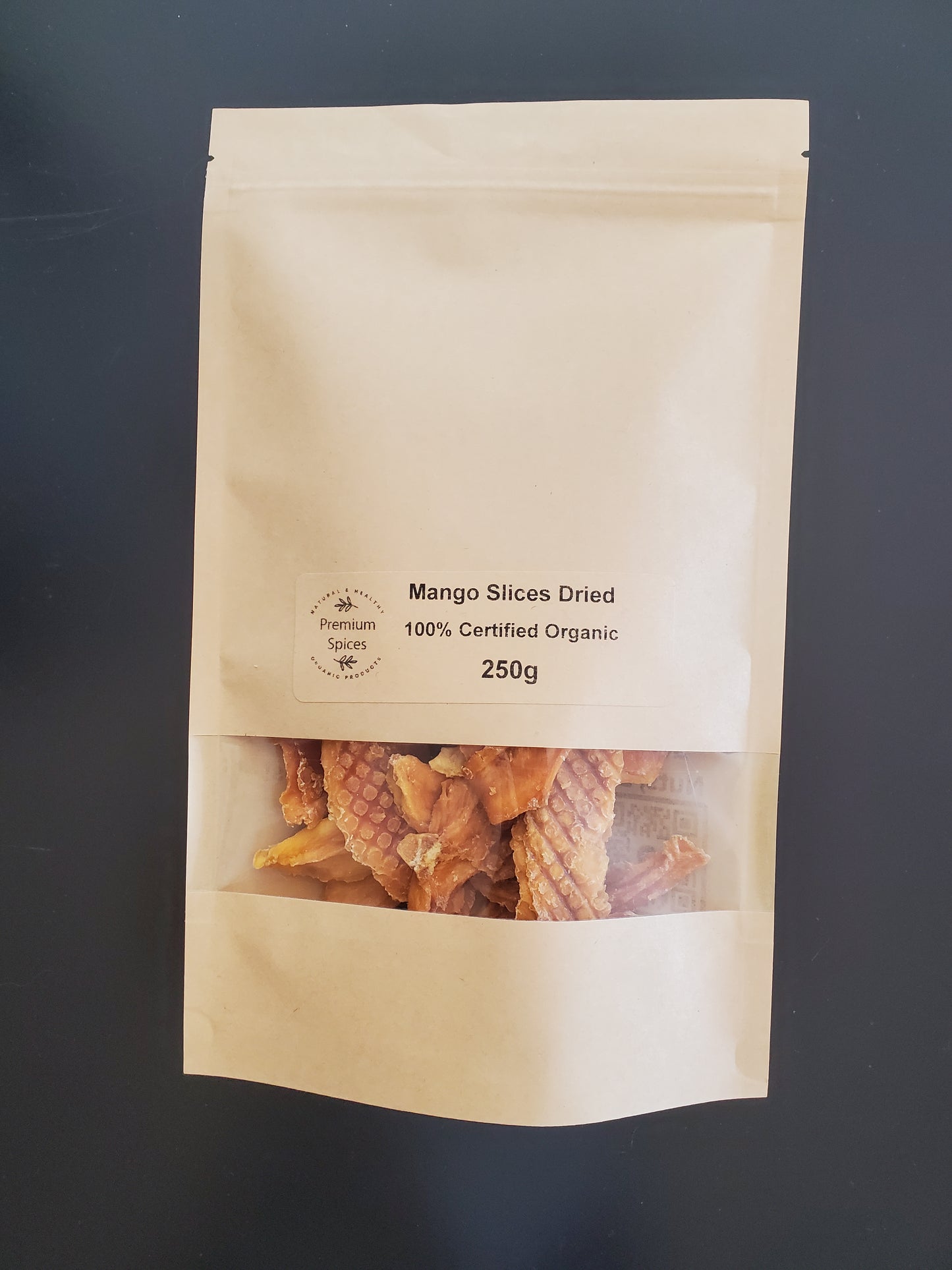 Premium Organics Mango Slices Dried 100% Certified Organic