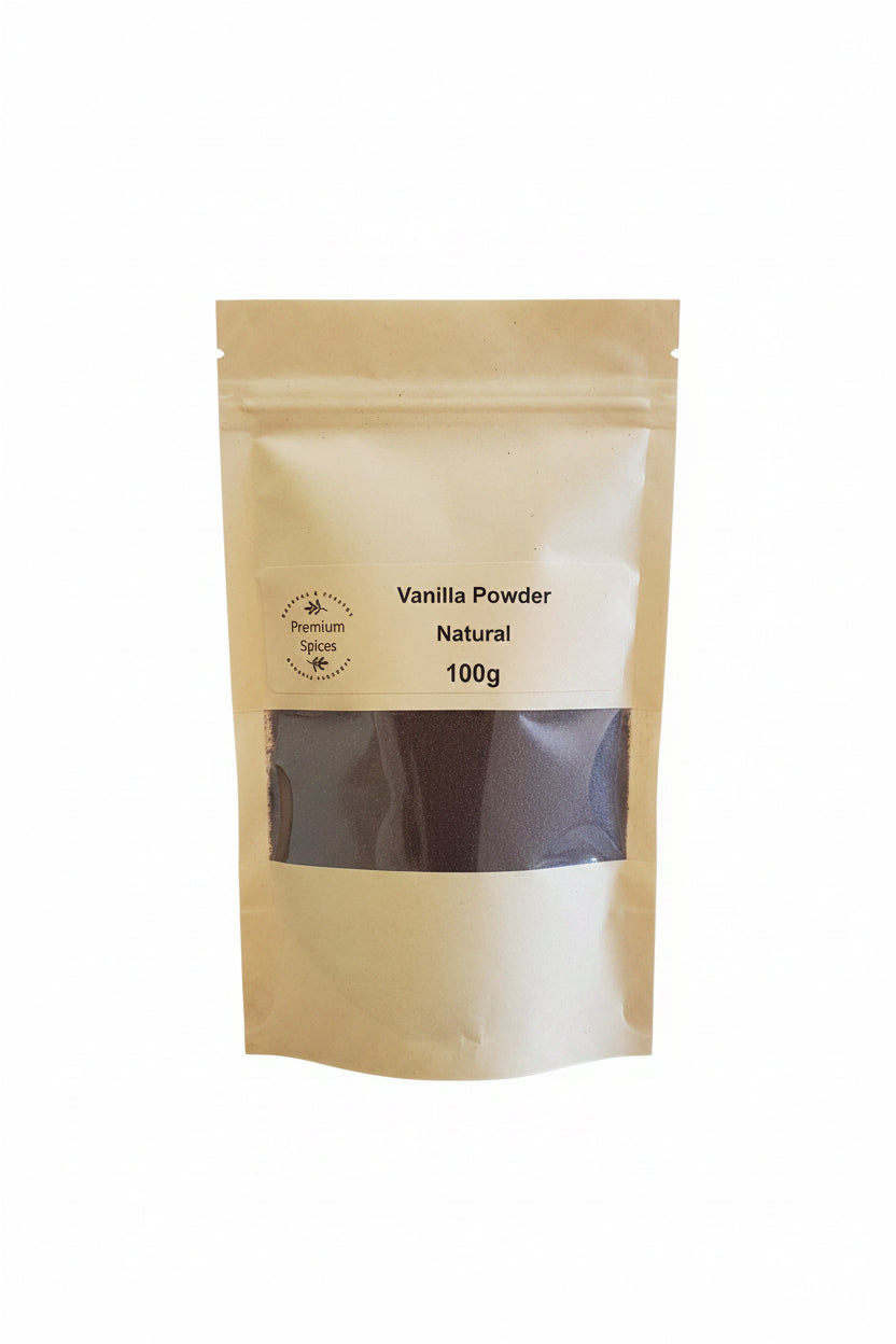Premium Vanilla Powder — Madagascar Bourbon - Lifestyle Shot