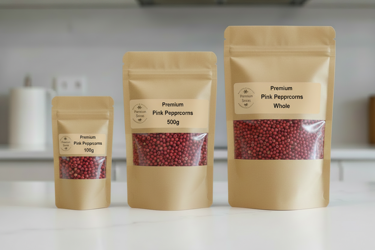 Premium Pink Peppercorns Whole