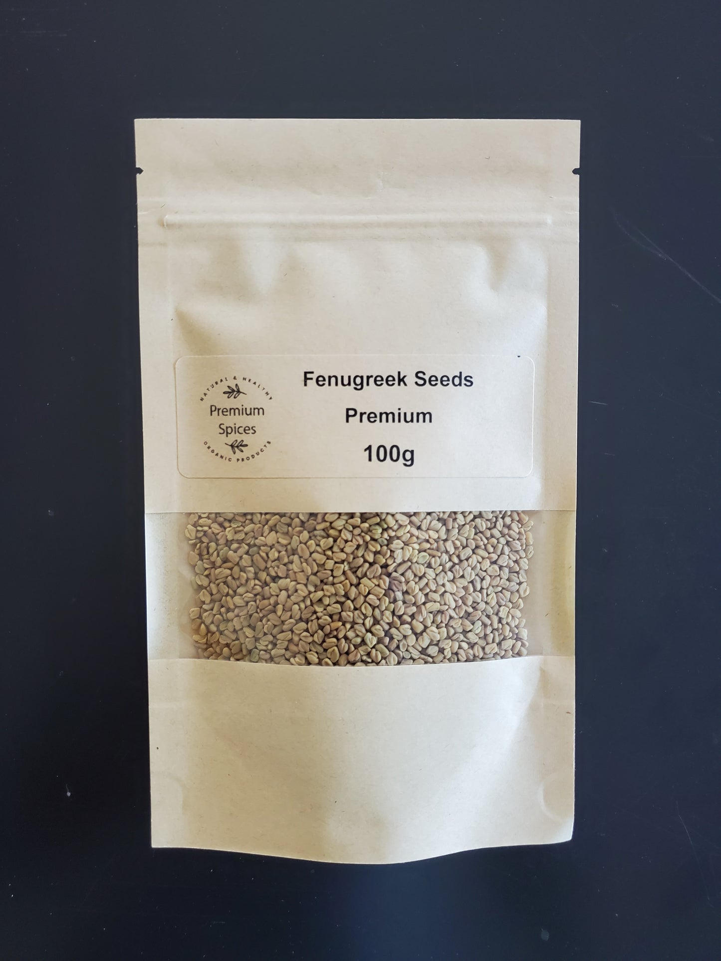 Fenugreek Seeds NZ | Fresh Fenugreek | Indian Spices, shows a 100g pack