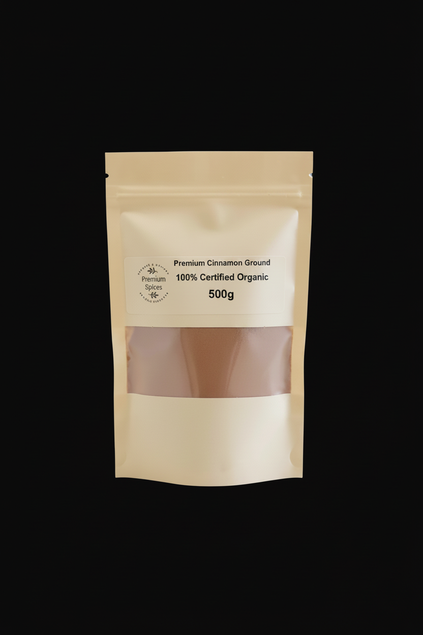 Premium Organic Cinnamon Ground - 100% Certified Organic - Product Photo 4