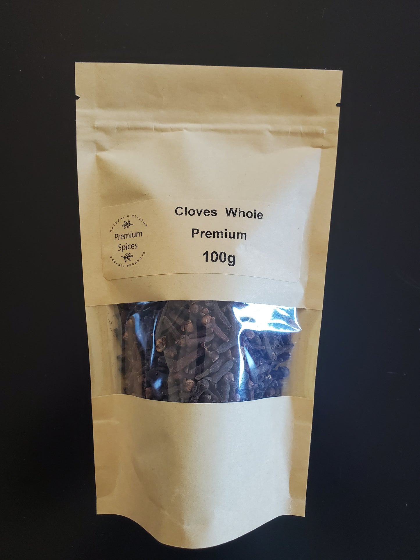 Whole Cloves Spice | Dried Cloves | Best Clove Spice NZ, showing a 100g pack