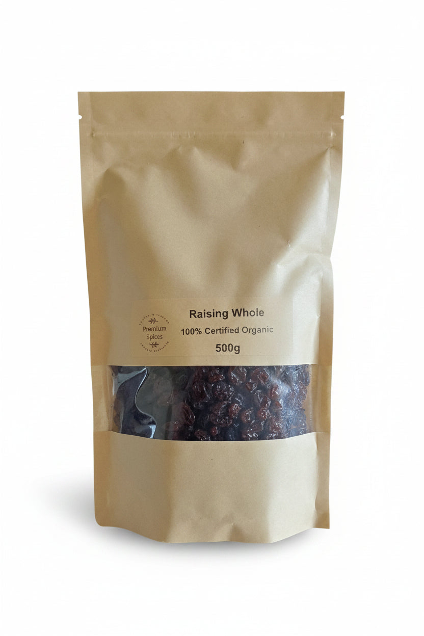 Premium Organic Raisins Whole - 100% Certified Organic - Product Photo 4