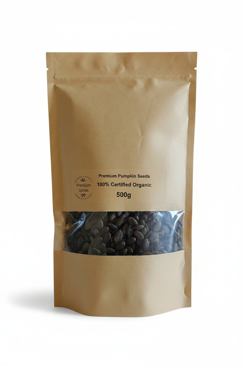 Premium Organic Pumpkin Seeds - 100% Certified Organic - Product Photo 4