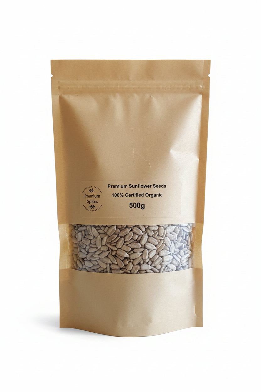 Premium Organic Sunflower Seeds | 100% Certified Organic