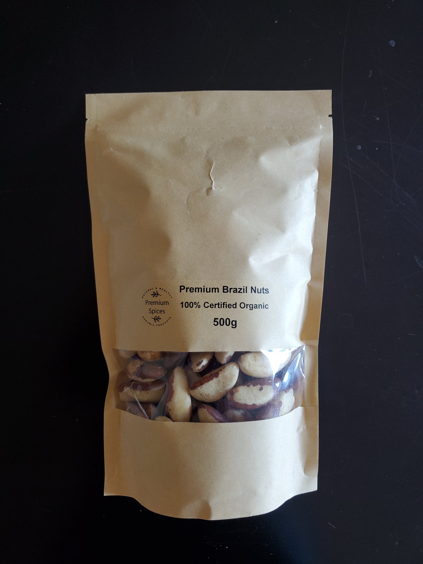 Premium Organics Brazil Nuts 100% Certified Organic