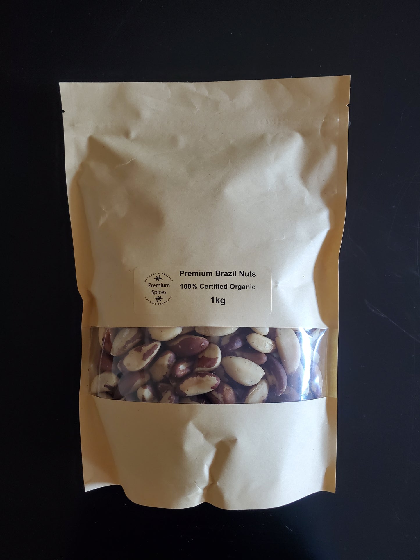 Premium Organics Brazil Nuts 100% Certified Organic