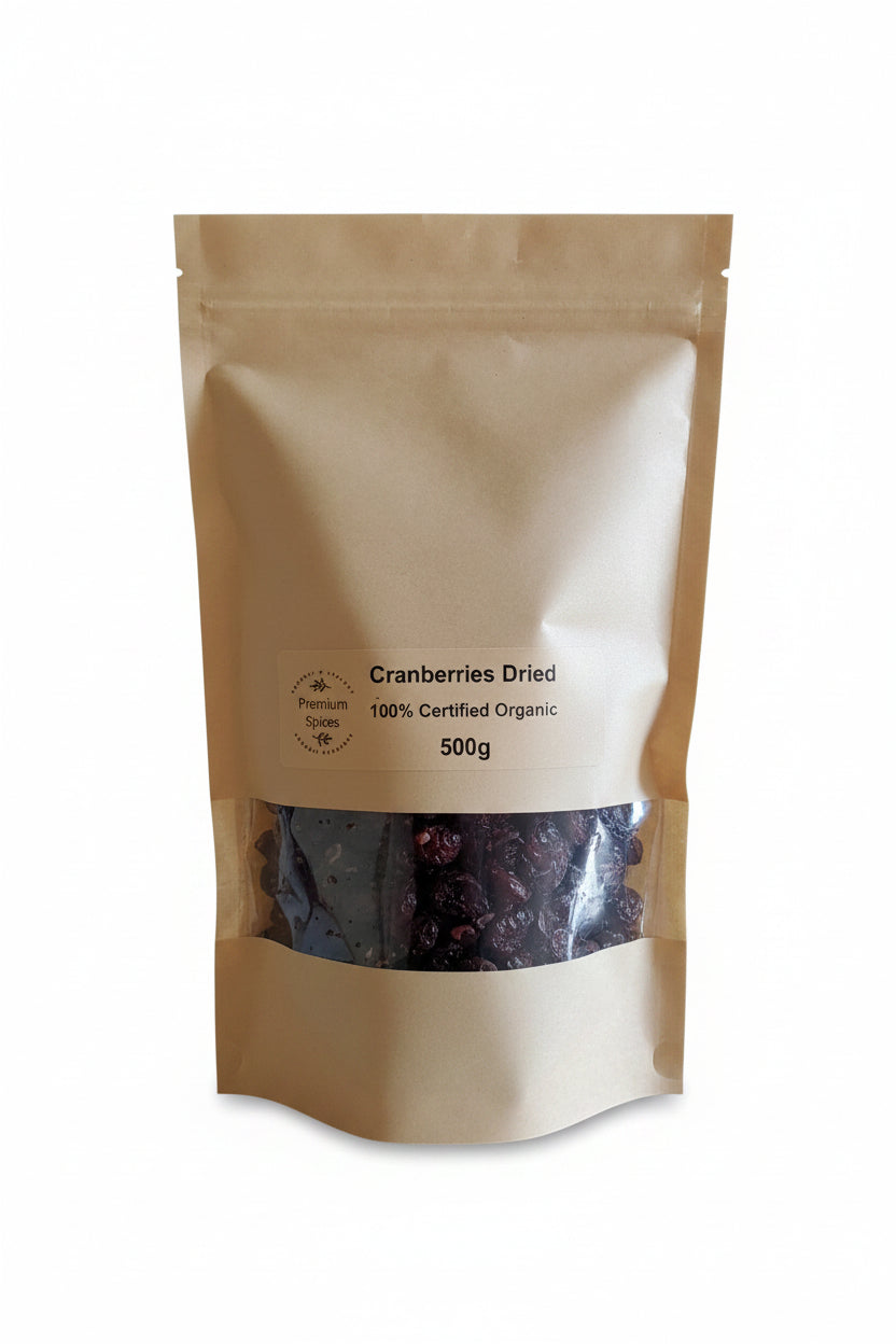 Premium Organic Cranberries Dried - 100% Certified Organic - Product Photo 4