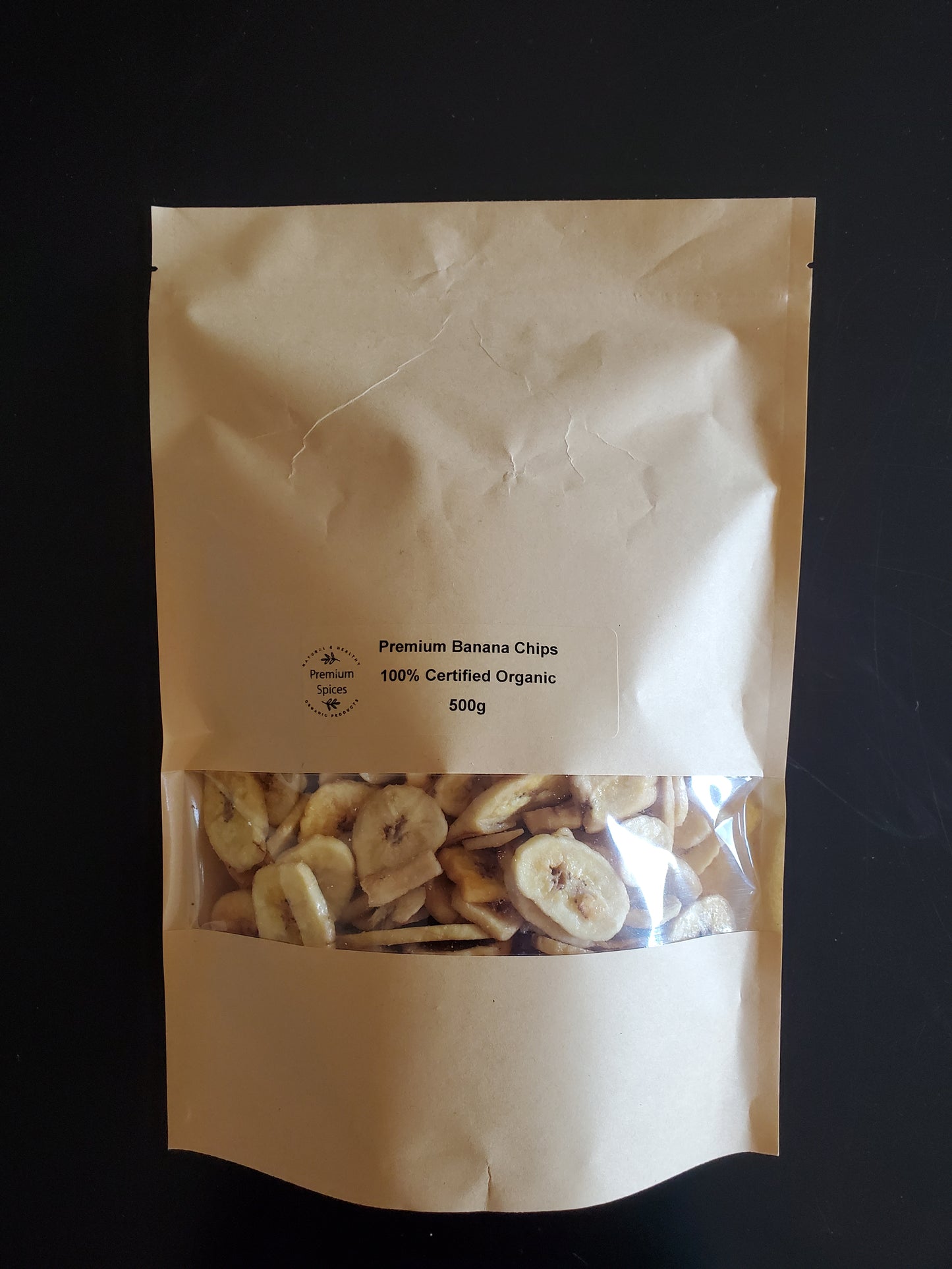 Premium Organics Banana Chips 100% Certified Organic