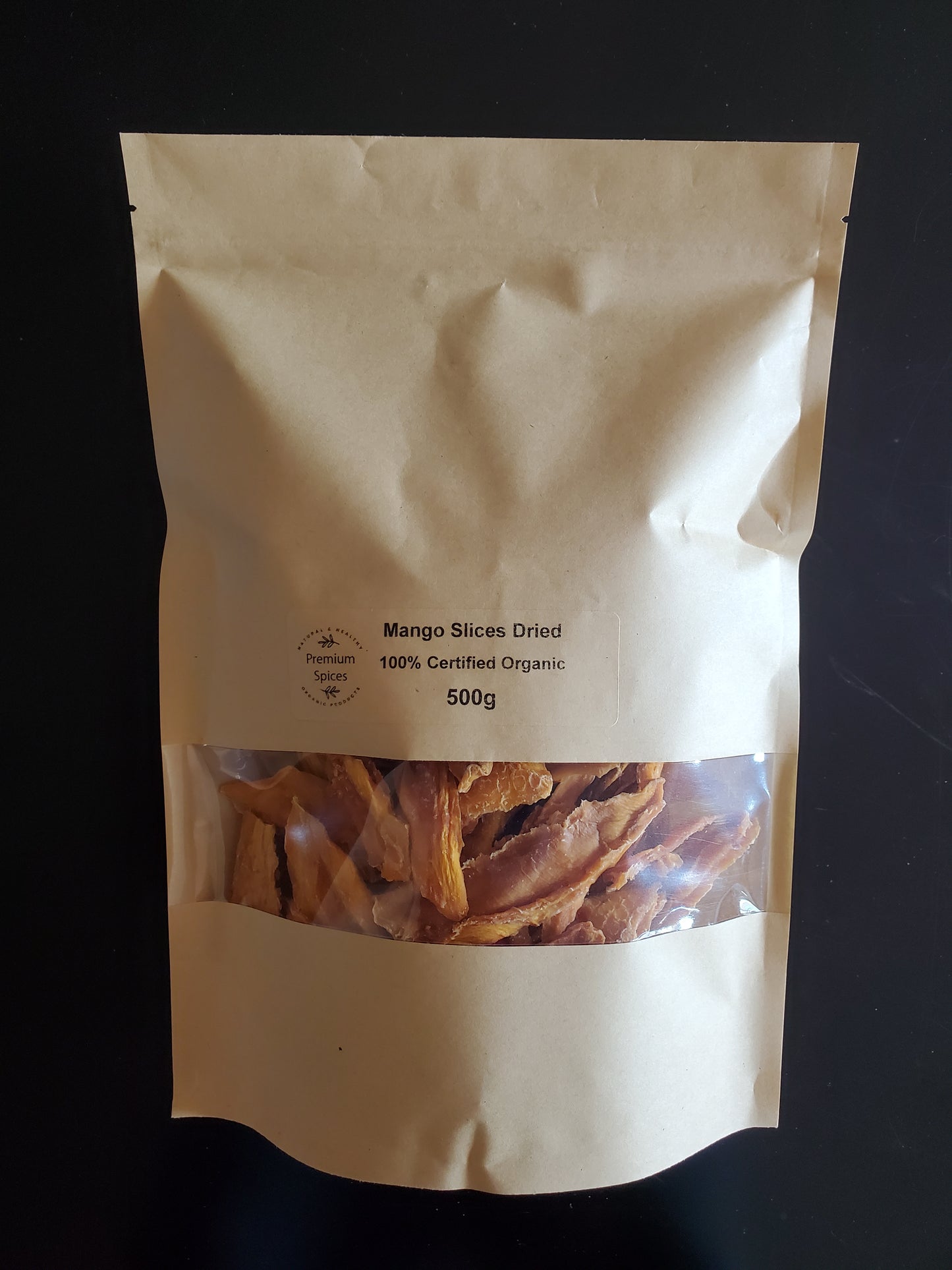 Premium Organics Mango Slices Dried 100% Certified Organic