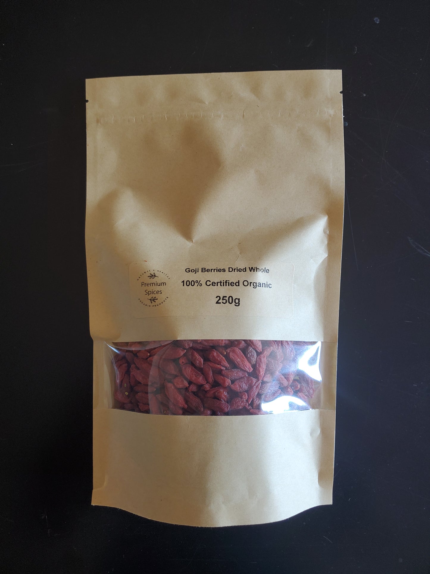 Premium Organic Goji Berries – 100% Certified Organic