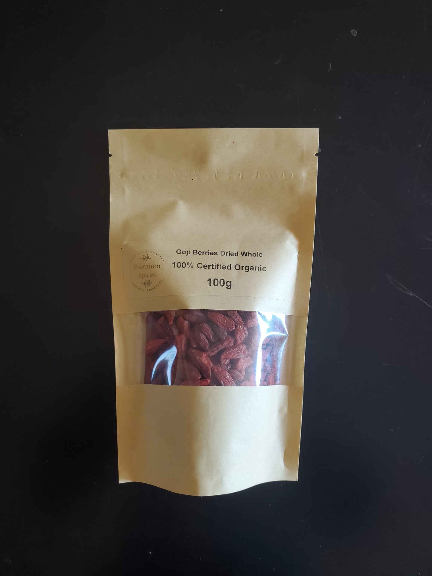 Premium Organic Goji Berries – 100% Certified Organic