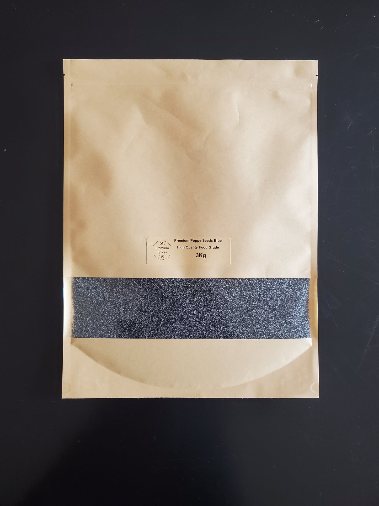 Premium Blue Poppy Seeds NZ, Best PRICE & QUALITY from Premium Spices, showing 3kg pack