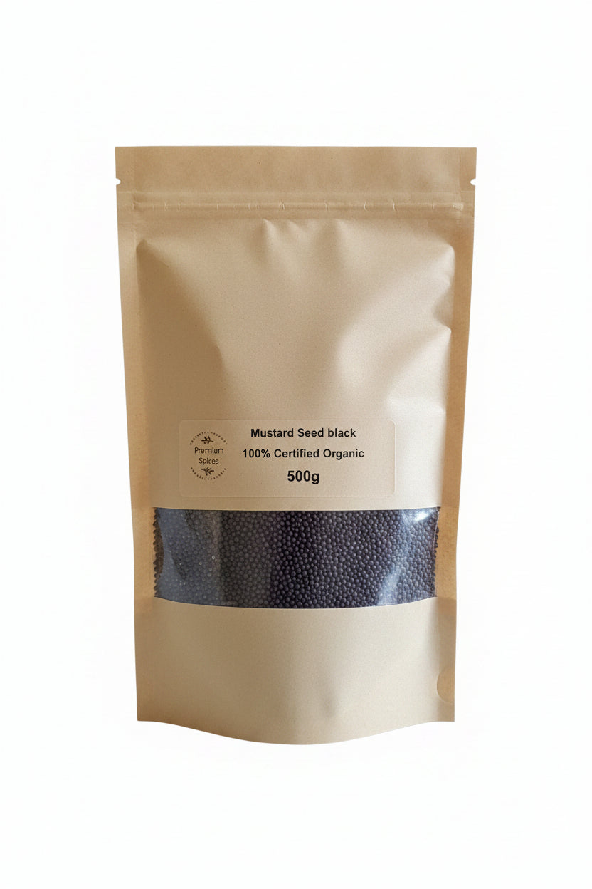 Premium Organic Mustard Seeds Black - 100% Certified Organic - Product Photo 5