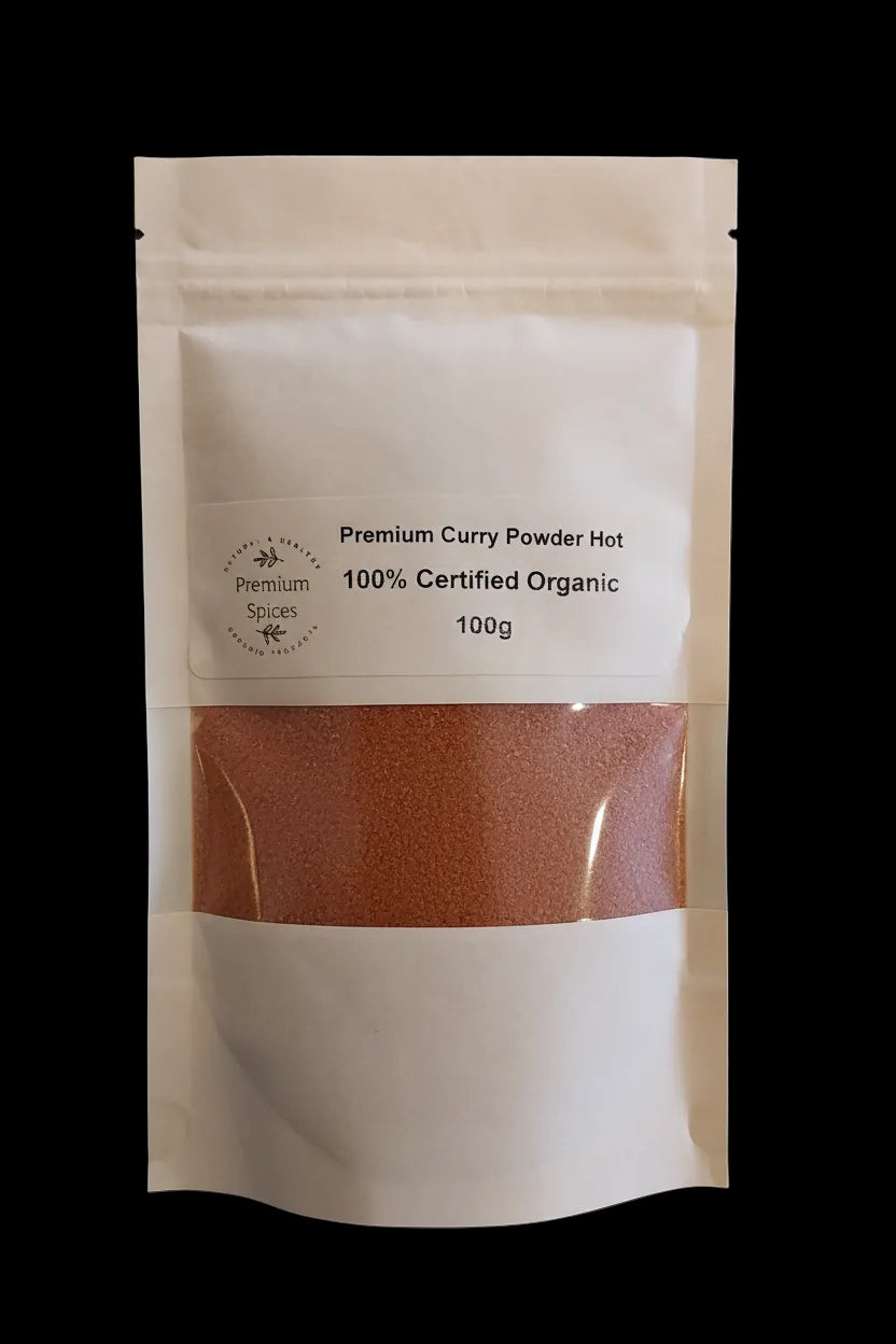 Premium Organic Curry Powder Hot - 100% Certified Organic - Product Photo 5