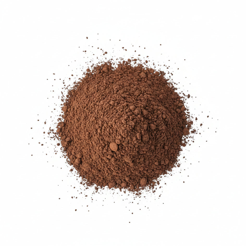 Premium Cacao Powder - 100% Certified Organic - Close Up View