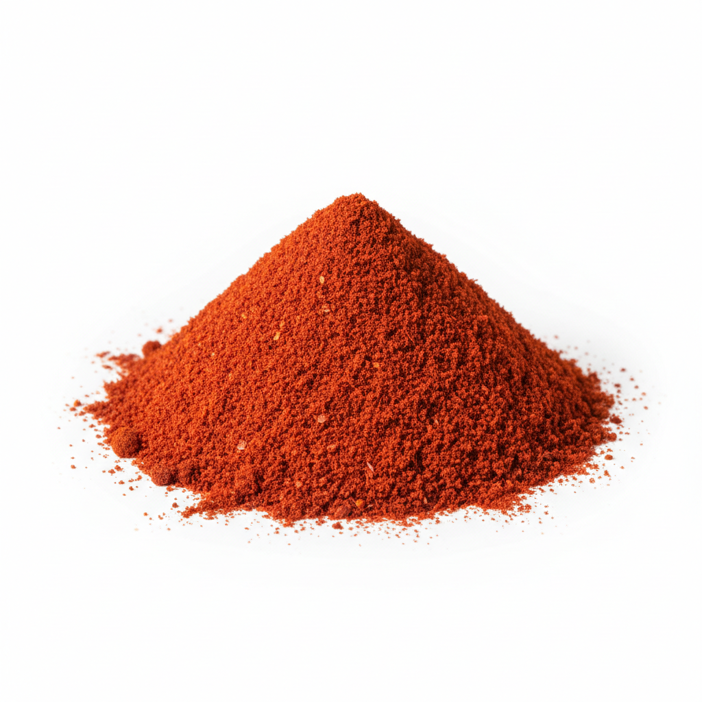 Premium Red Chilli Ground Hot - 100% Certified Organic - Close Up View