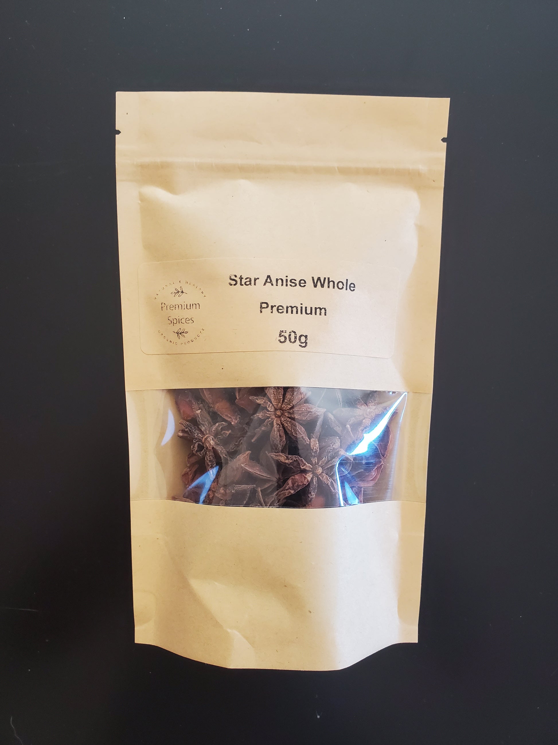 Bringing you the finest Star Anise and Anise Star in NZ, picture of 50g pack