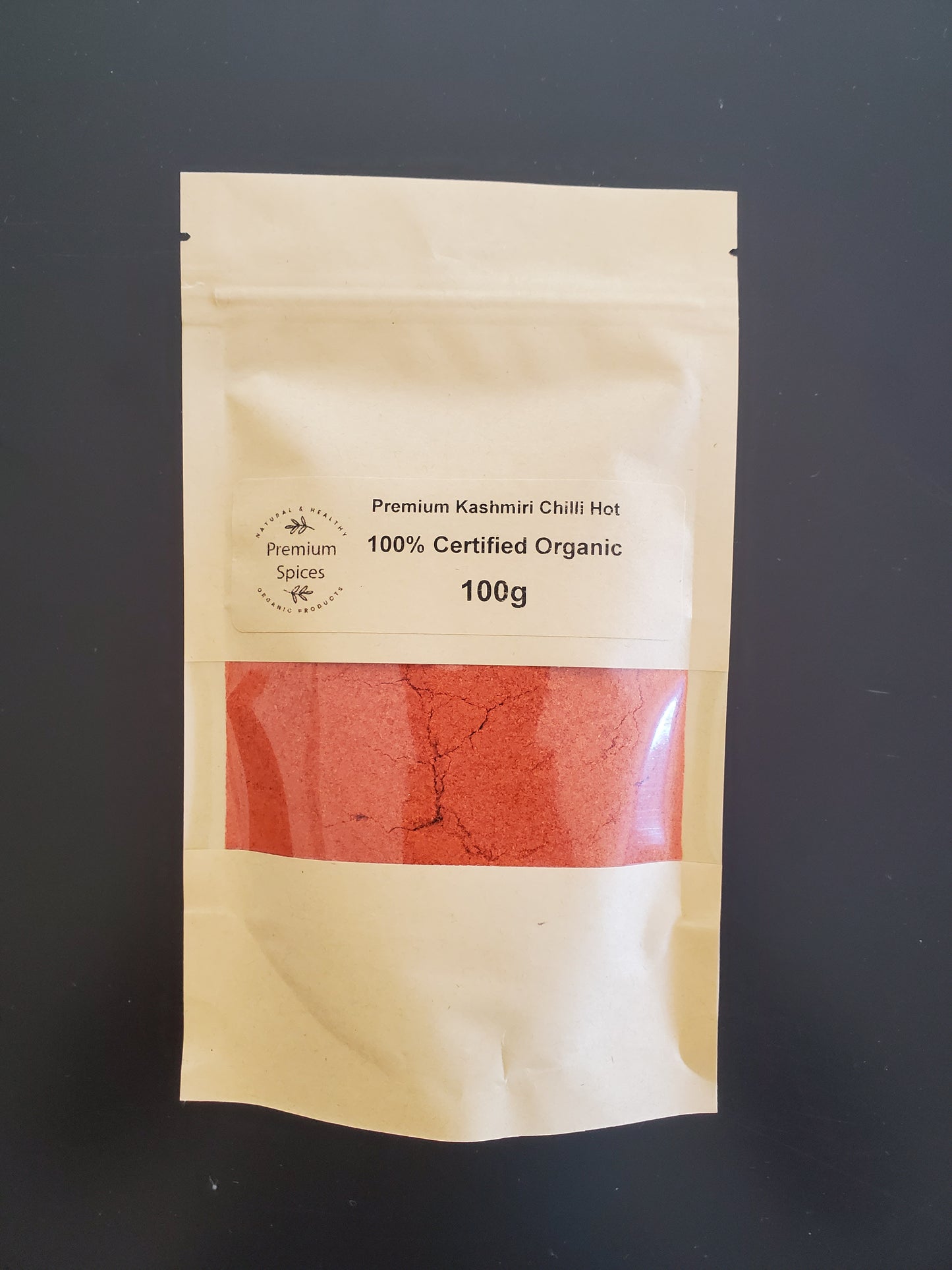 Kashmiri Chilli Powder Hot, 100% Certified Organic