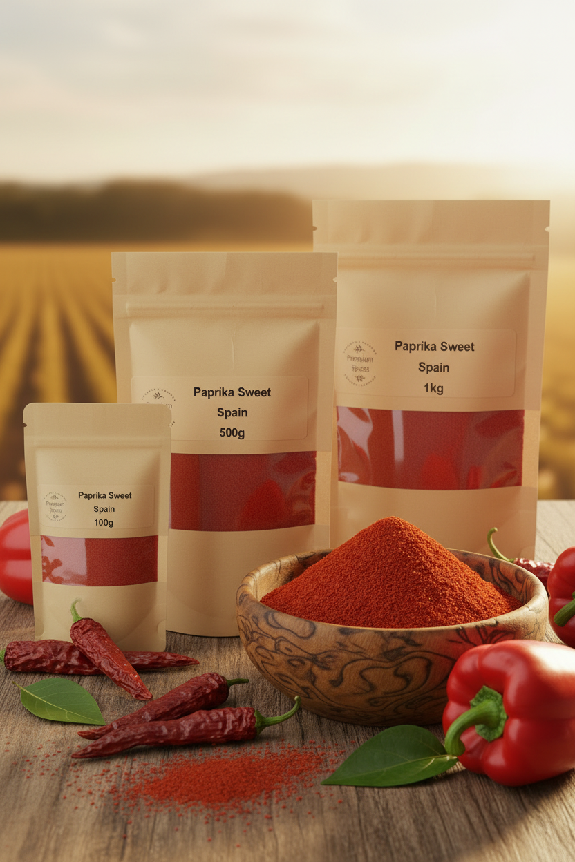 Premium Sweet Paprika from Spain - Mesh 120 - Lifestyle Shot