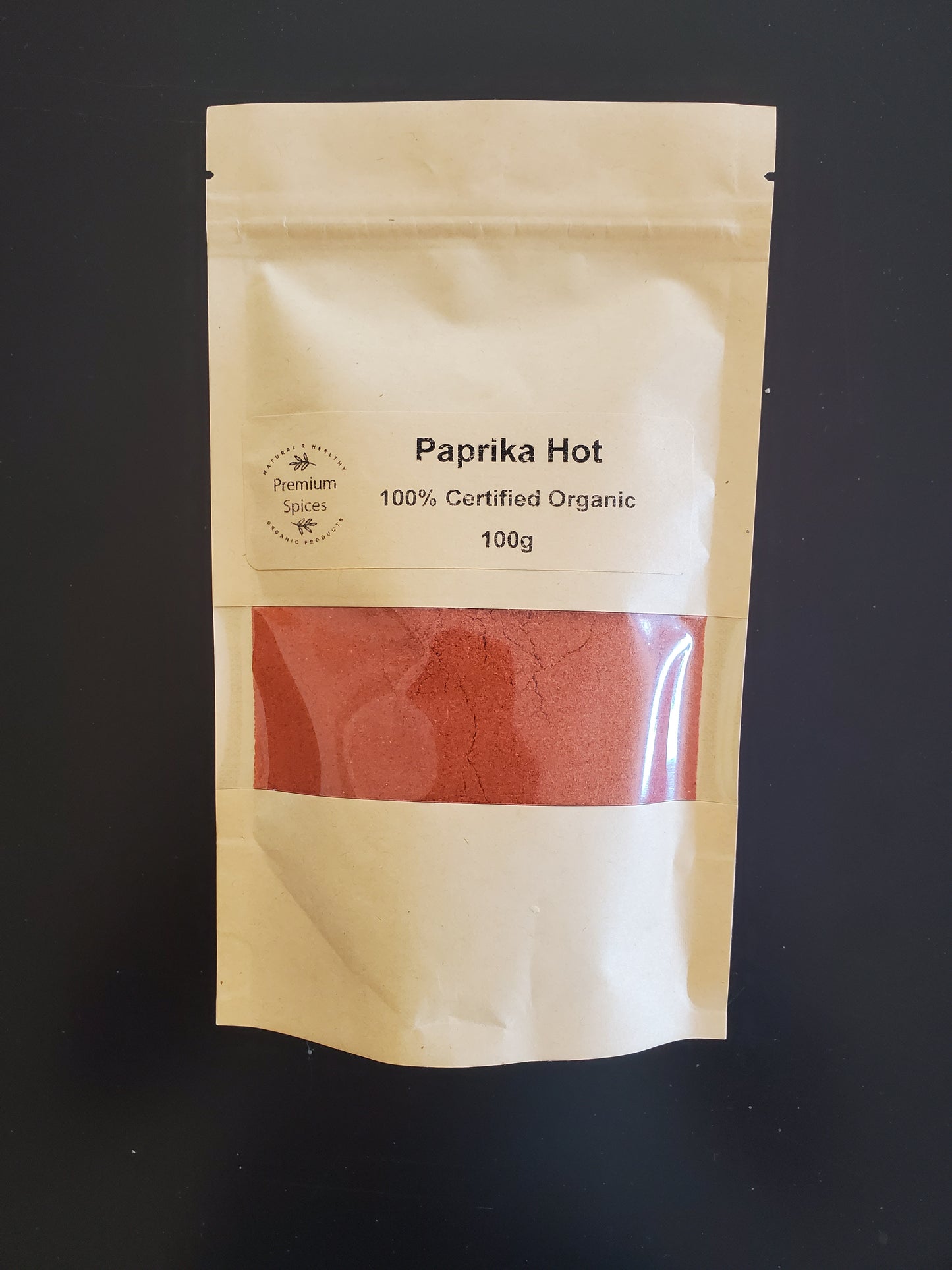 Premium Organics Paprika Ground Hot 100% Certified