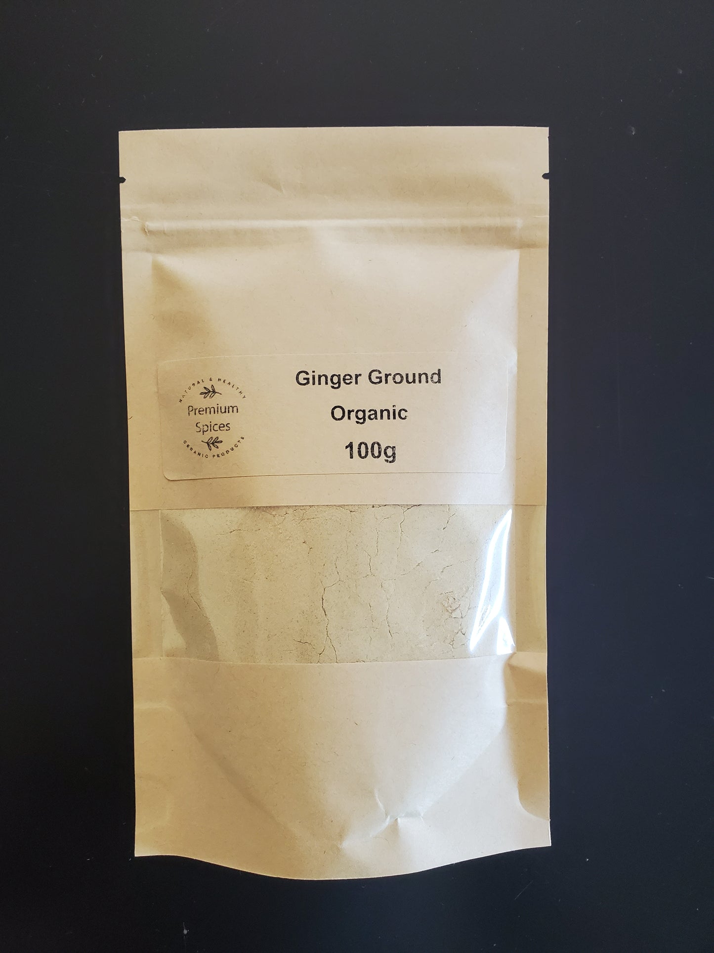 Premium Organics Ginger Ground 100% Certified Organic