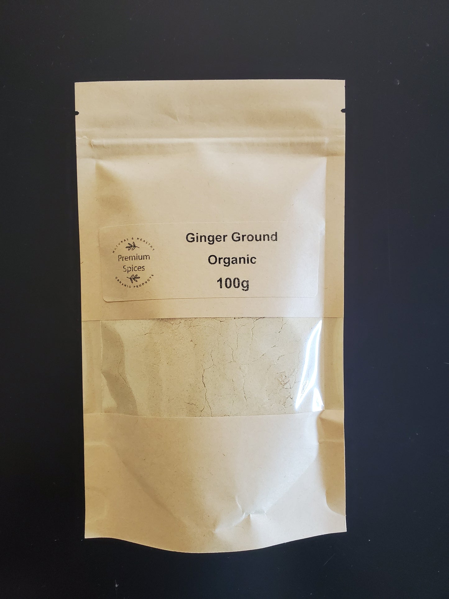 Premium Organics Ginger Ground – 100% Certified Organic