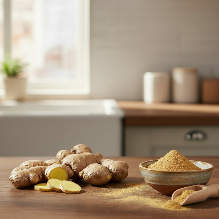 Premium Organic Ginger Ground | 100% Certified Organic