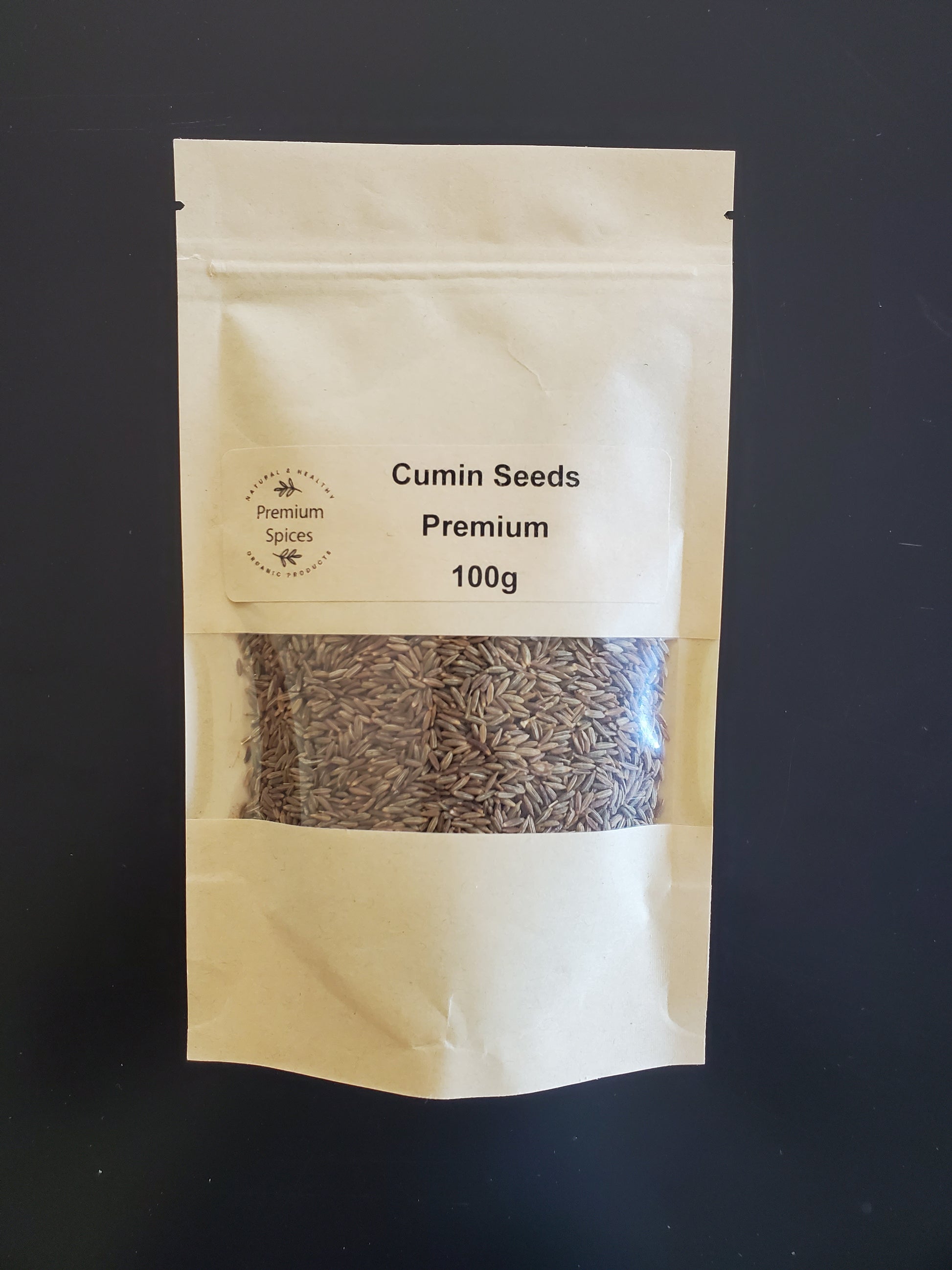 Best Cumin Seeds in NZ | Organic Cumin | Indian Spices - Showing 100g eco friendly packing