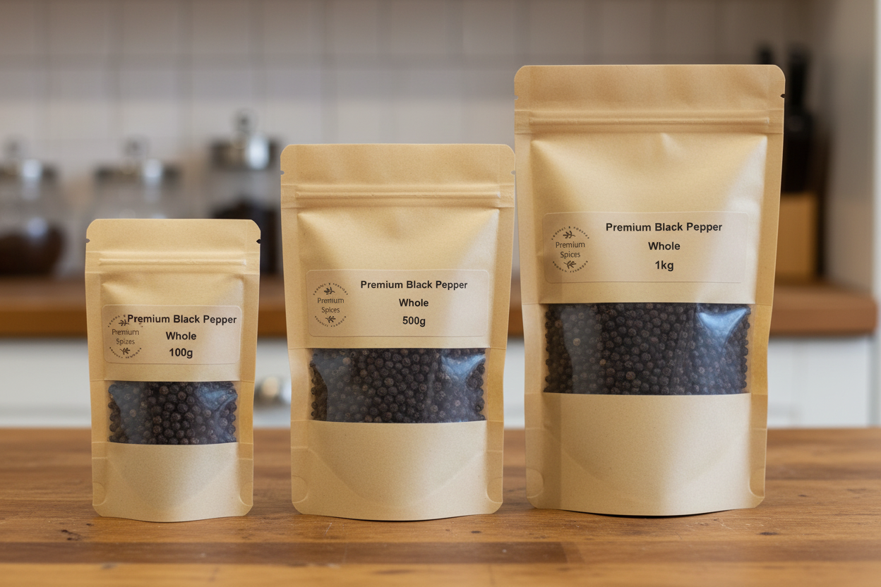 Premium Black Pepper Whole