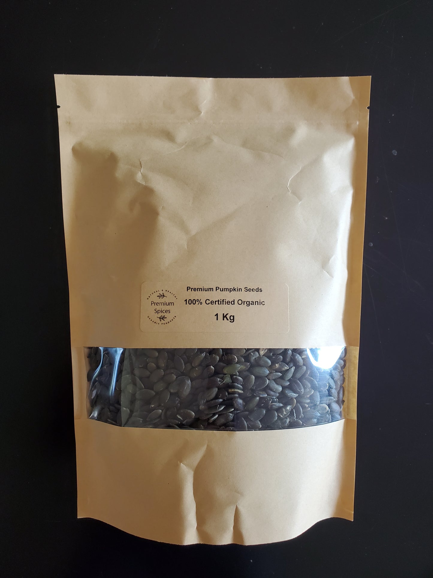 Premium Organics Pumpkin Seeds 100% Certified Organic