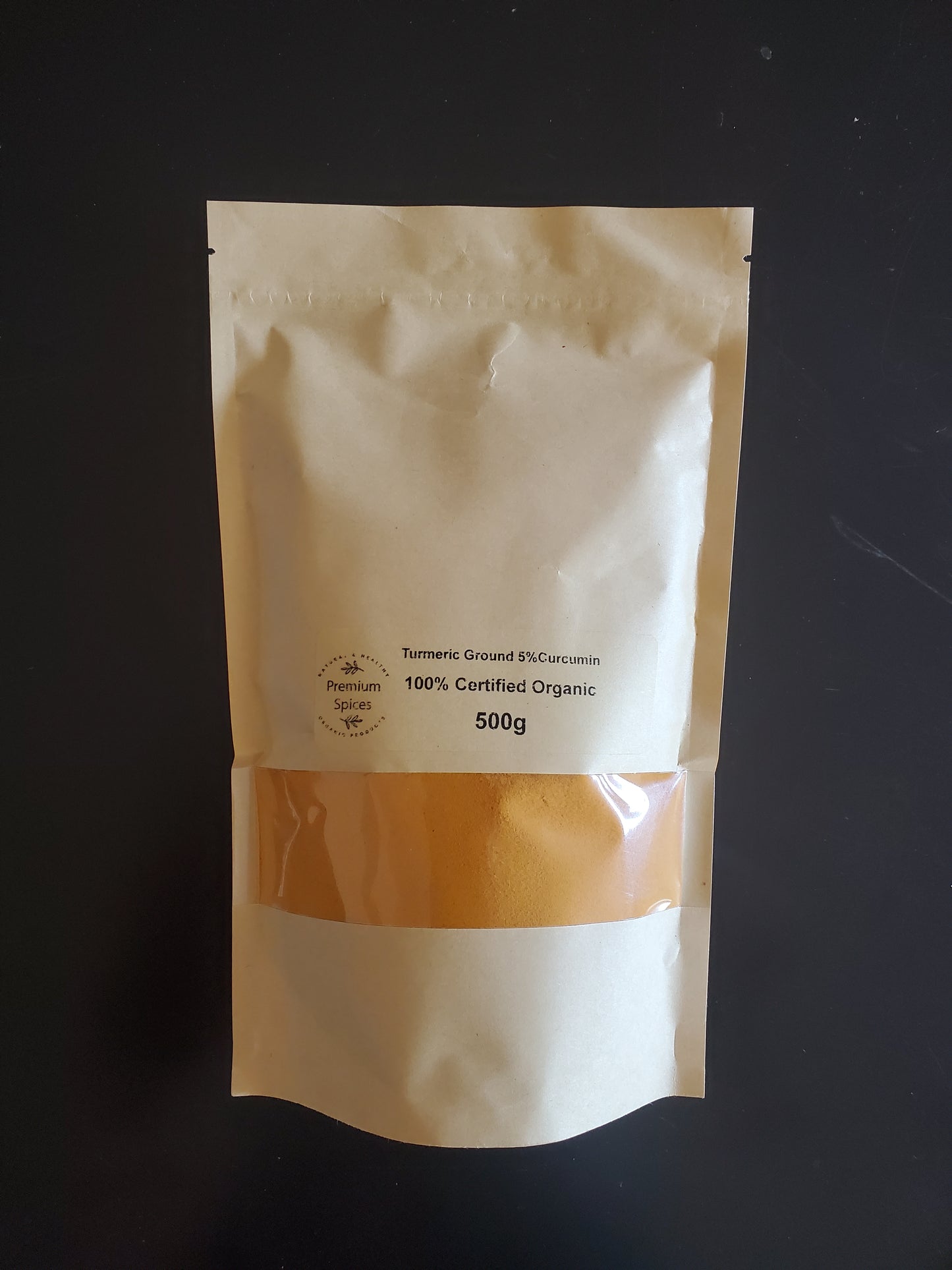 Premium Organics Turmeric Ground 100% Certified