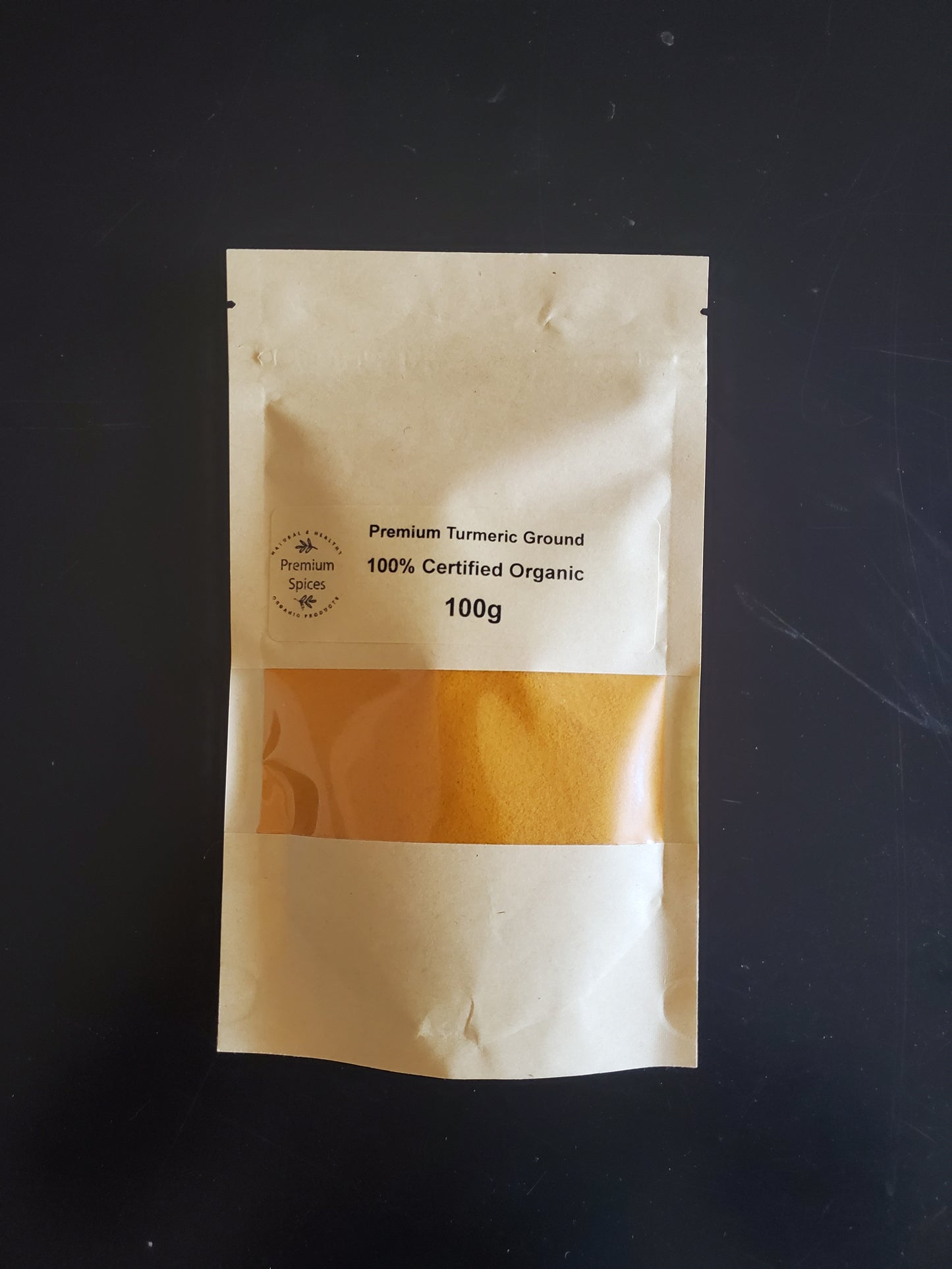 Premium Organics Turmeric Ground 100% Certified