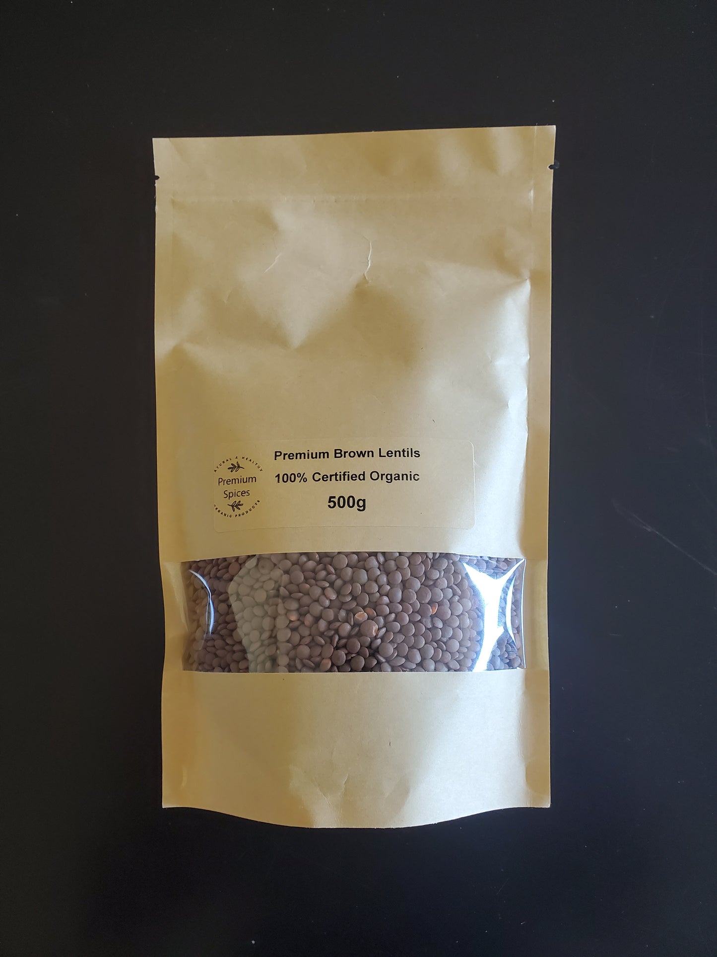 Premium Organics Brown Lentils, 100% Certified Organic