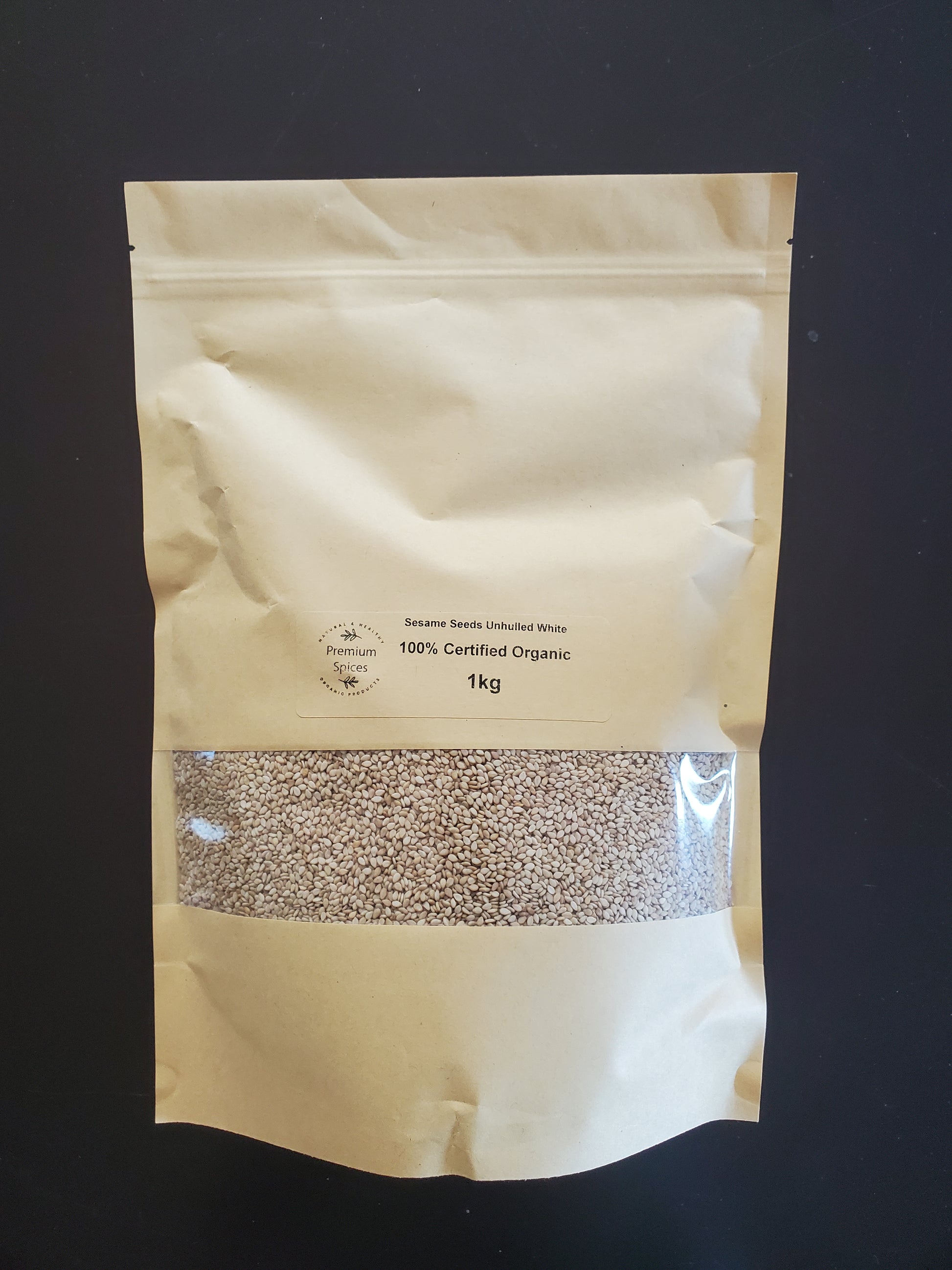 Organic White Sesame Seeds, 3-Pack (2 Oz. Each) by Spicely Organics