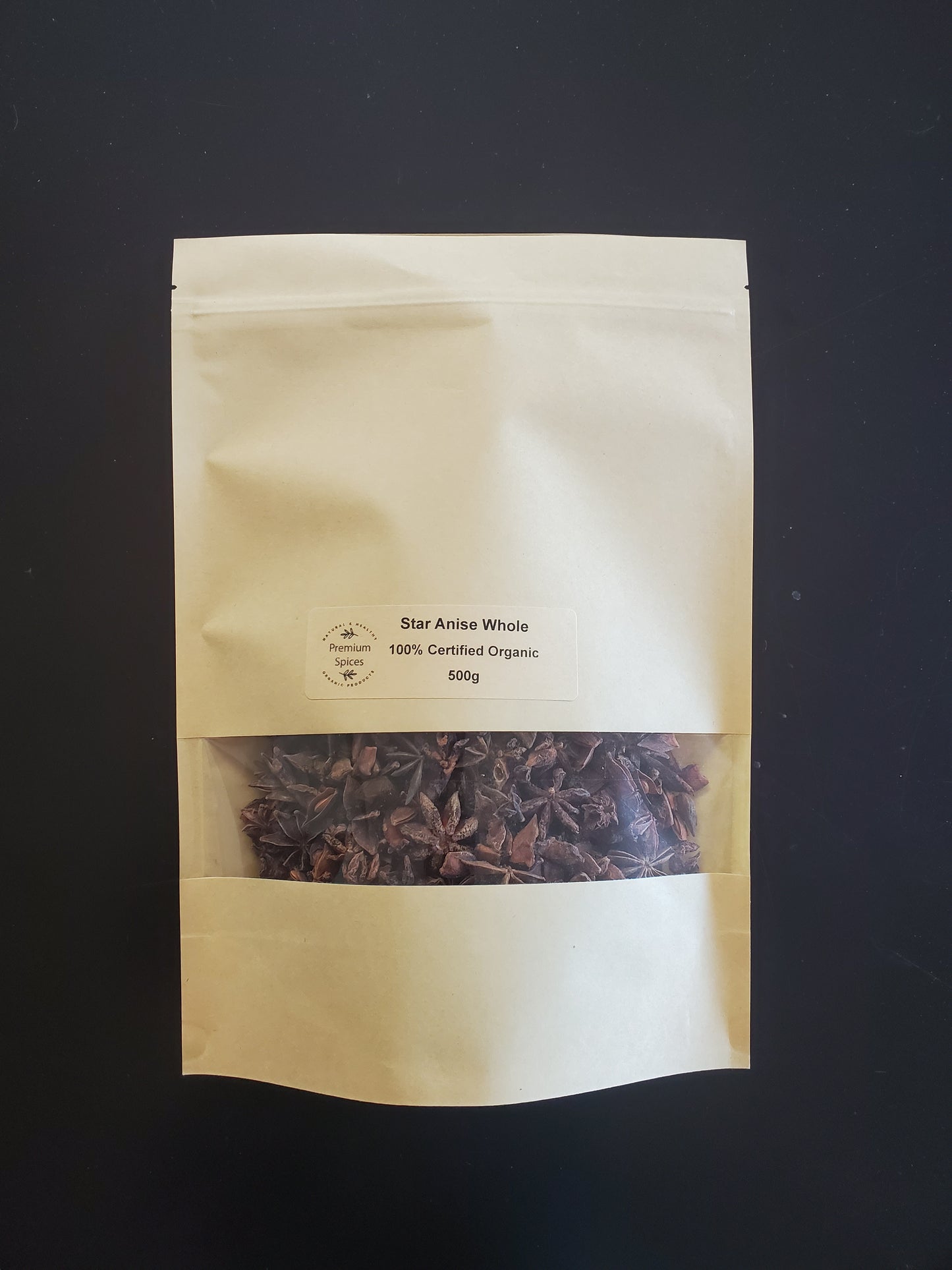 Premium Organics Star Anise Whole 100% Certified Organic