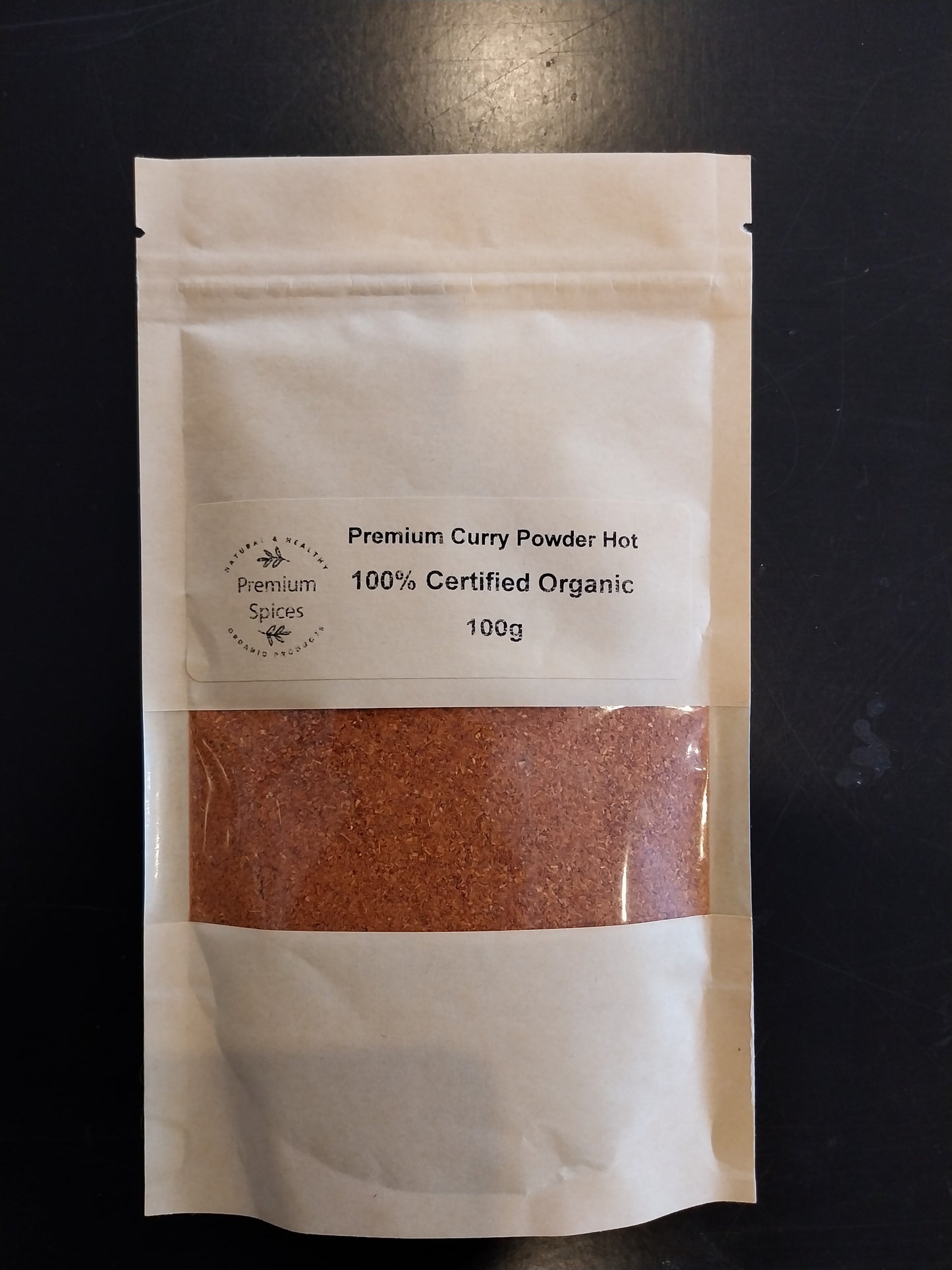Premium Organics Curry Powder Hot, 100% Certified Organic