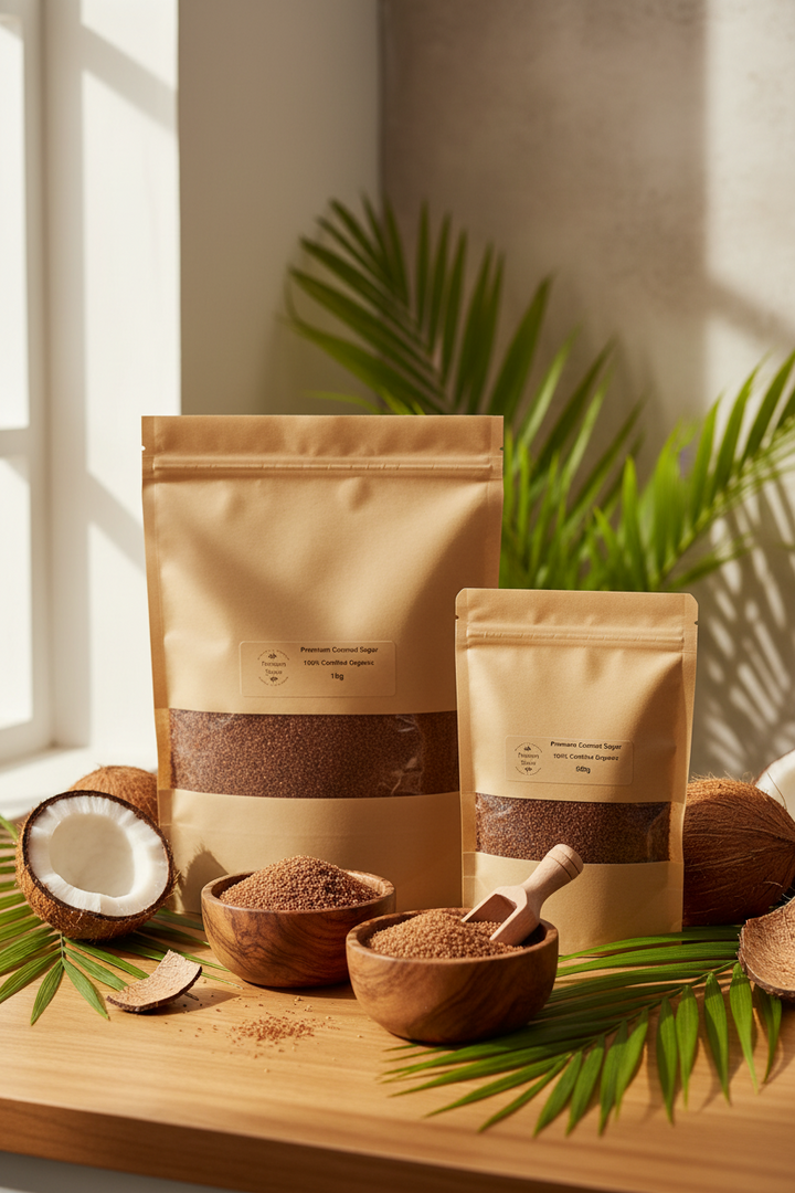 Premium Organic Coconut Sugar - 100% Certified Organic - Buy Online NZ - Premium Spices
