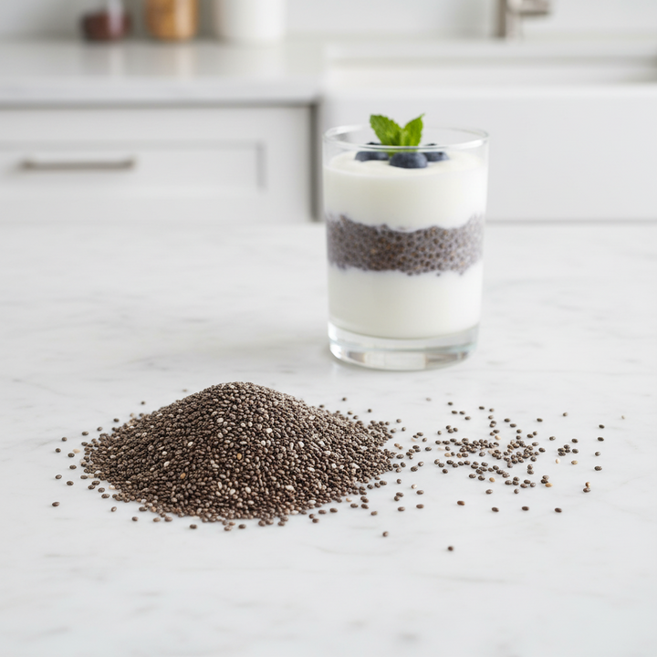 Premium Organic Chia Seeds Black | 100% Certified Organic
