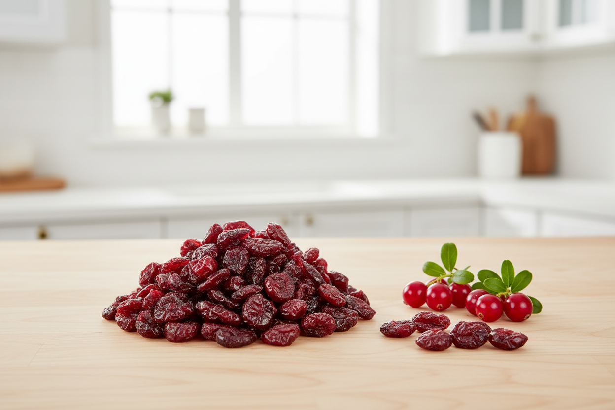 Premium Organic Cranberries Dried - 100% Certified Organic - Buy Online NZ - Premium Spices