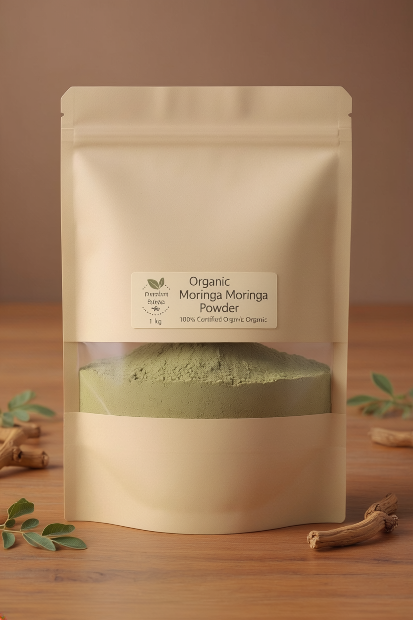 Premium Organic Moringa Powder | 100% Certified Organic