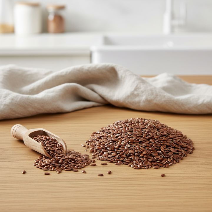 Premium Organic Brown Flaxseed | 100% Certified Organic