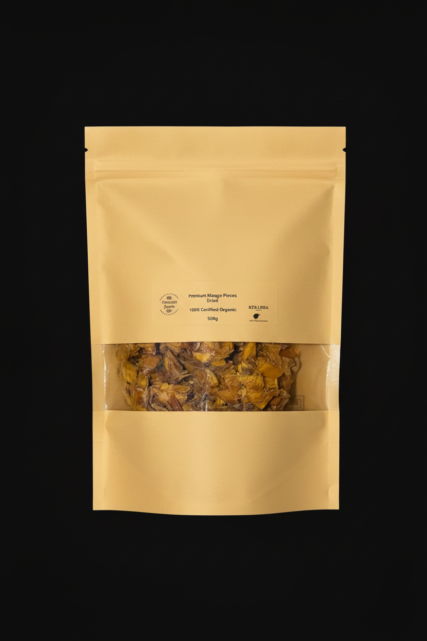 Premium Organic Mango Pieces Dried - 100% Certified Organic - Product Photo 5