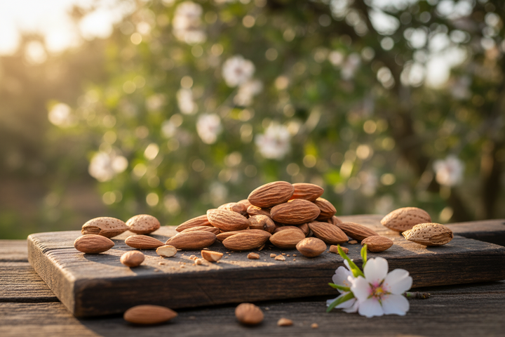 Premium Organic Almonds Raw | 100% Certified Organic