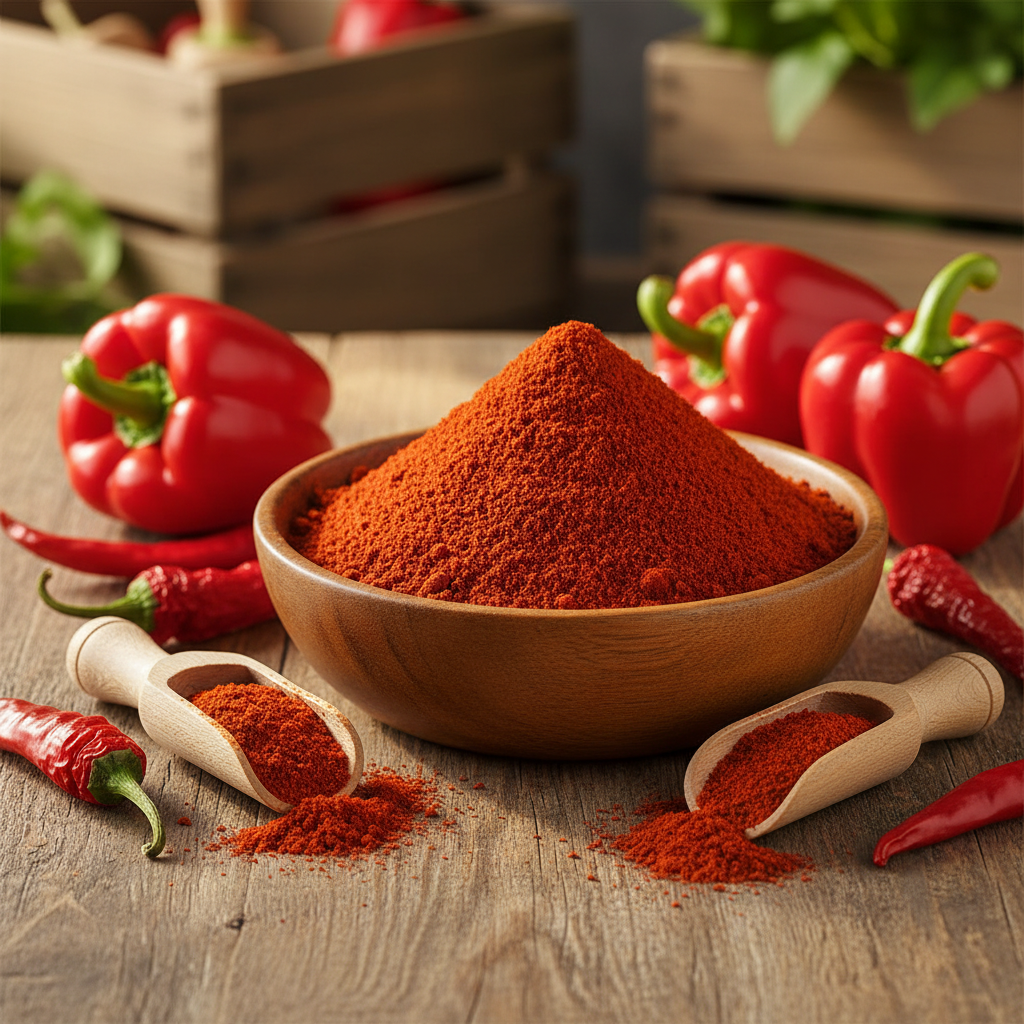 Premium Organic Paprika Ground Hot - 100% Certified Organic - Buy Online NZ - Premium Spices