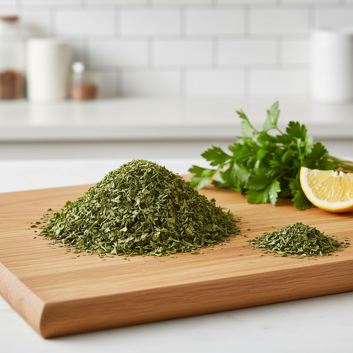 Premium Parsley Flakes - 100% Certified Organic - Buy Online NZ - Premium Spices