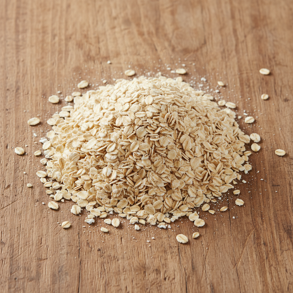 Premium Organic Quick Cook Oats - 100% Certified Organic - Close Up View