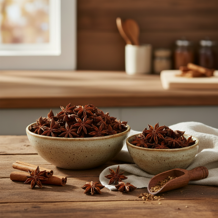 Premium Organic Star Anise Whole | 100% Certified Organic