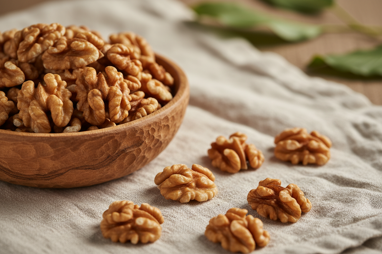 Premium Organic Walnuts Halves - 100% Certified Organic - Buy Online NZ - Premium Spices