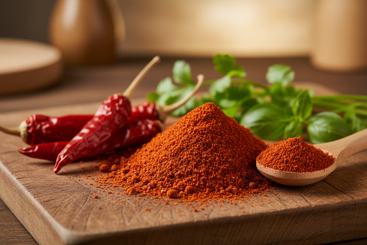 Premium Red Chilli Ground Hot  | 100% Certified Organic